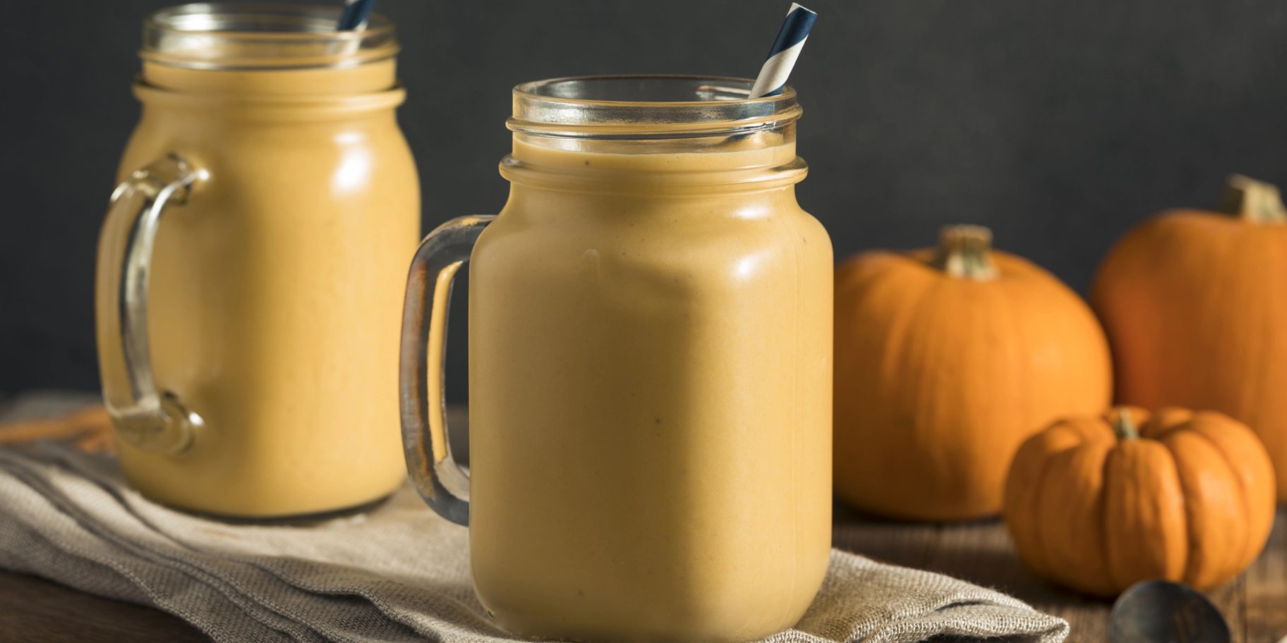 Гарбузово-бананове смузі з вівсянкою