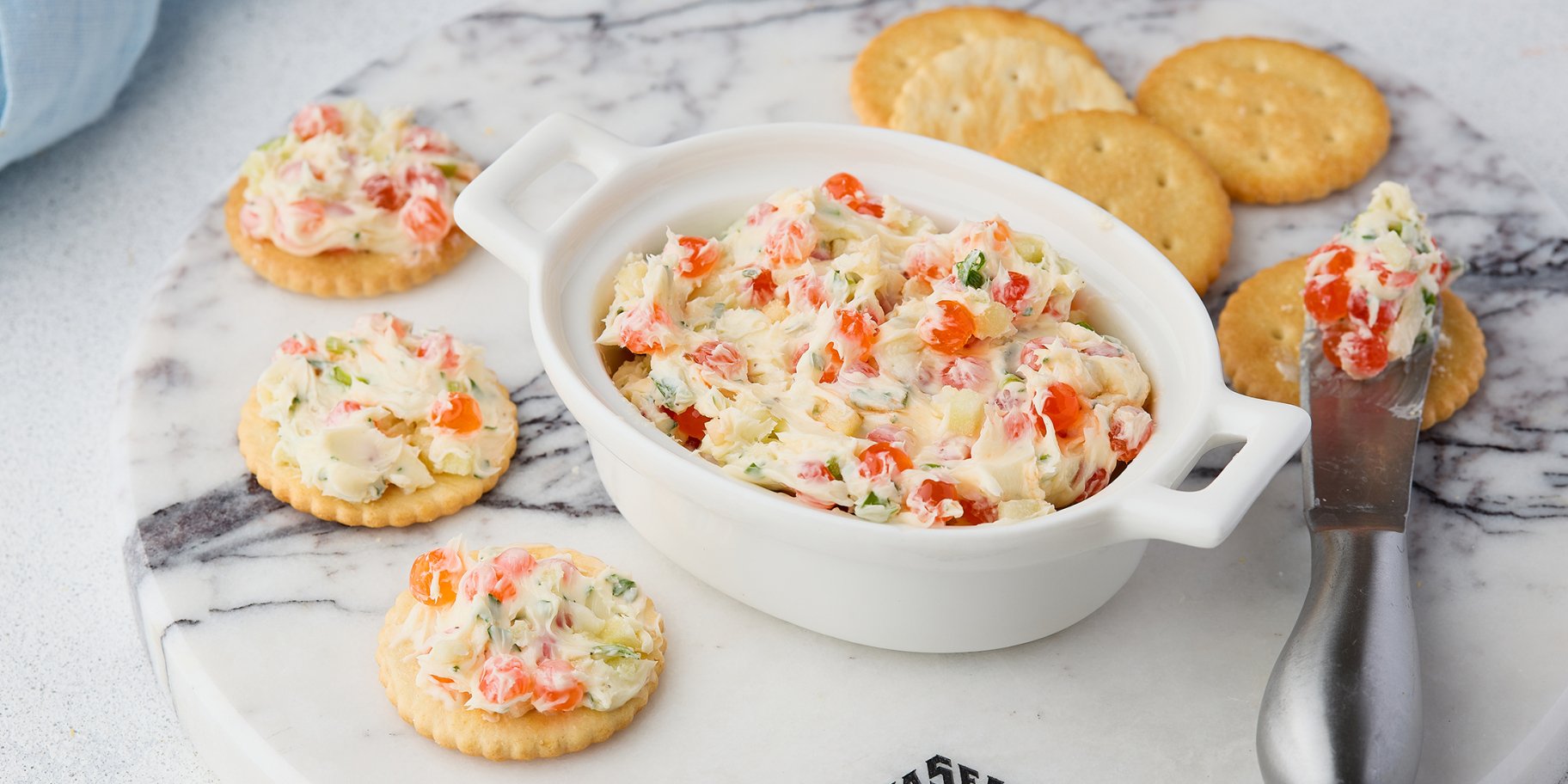 Масло з червоною ікрою з Аляски