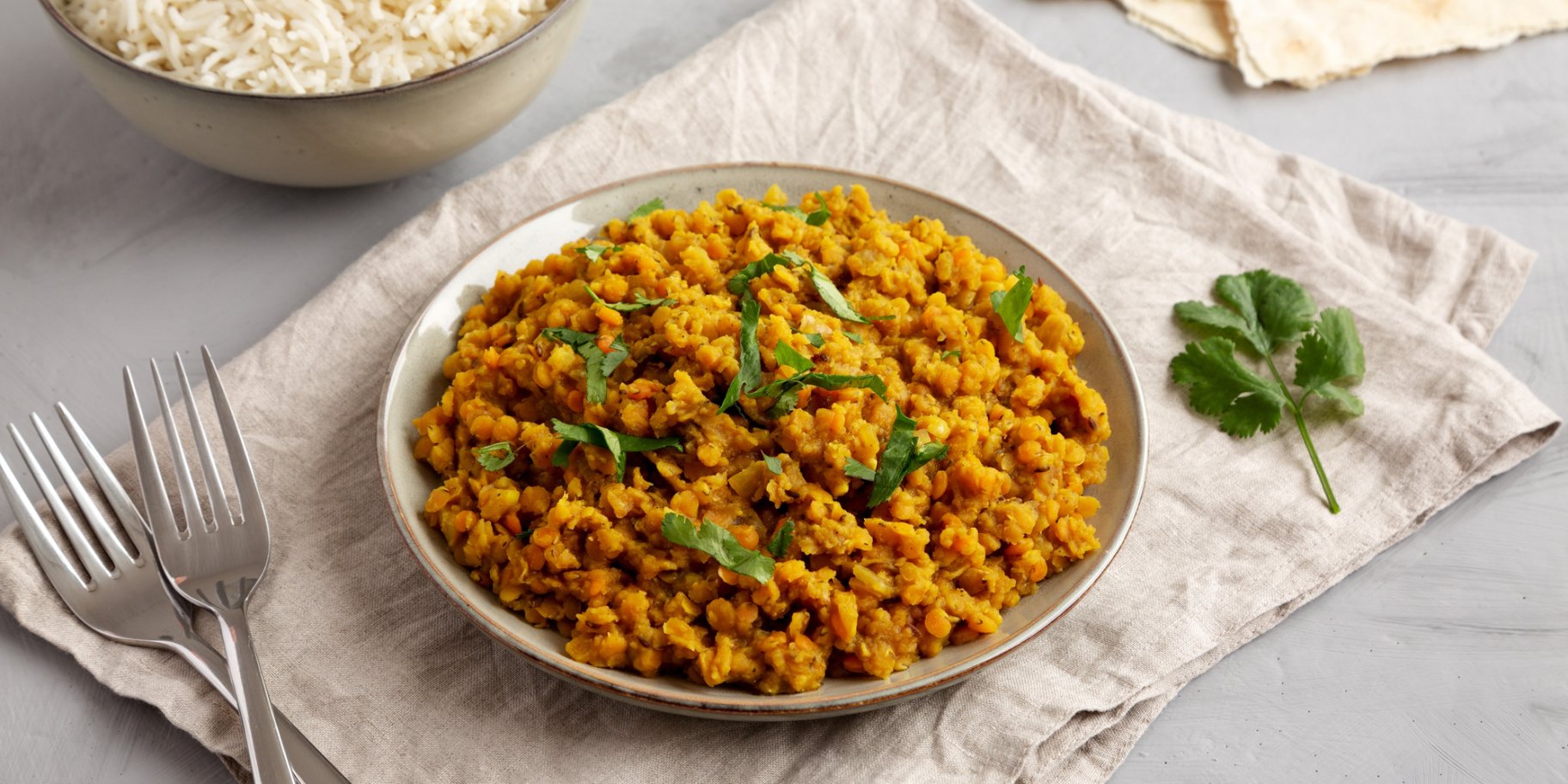 Корисна страва з цвітною капустою та сочевицею