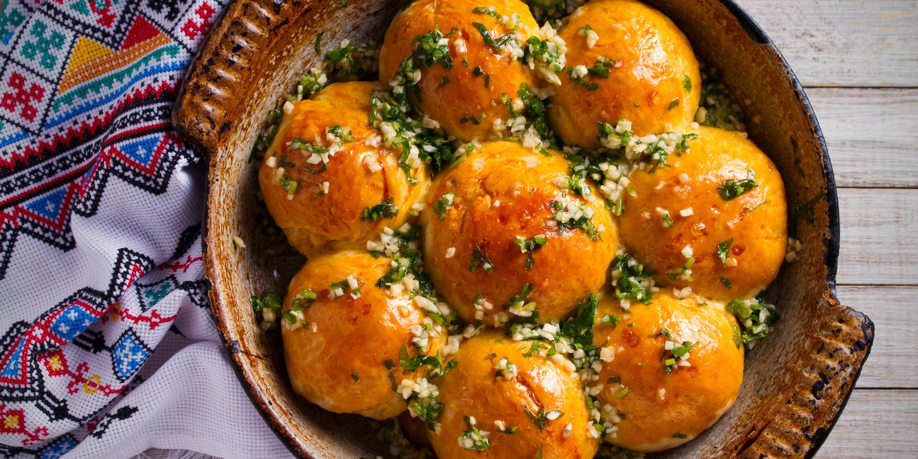 Пампушки з гарбуза до борщу