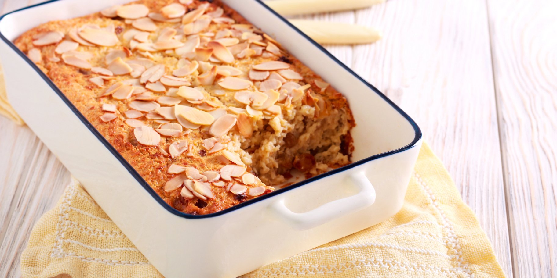 Пісний вівсяний пиріг з бананами