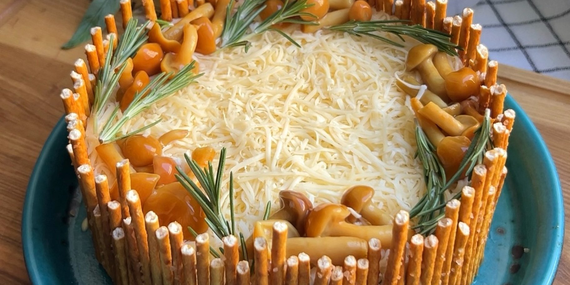 Салат «Гриби на городі»