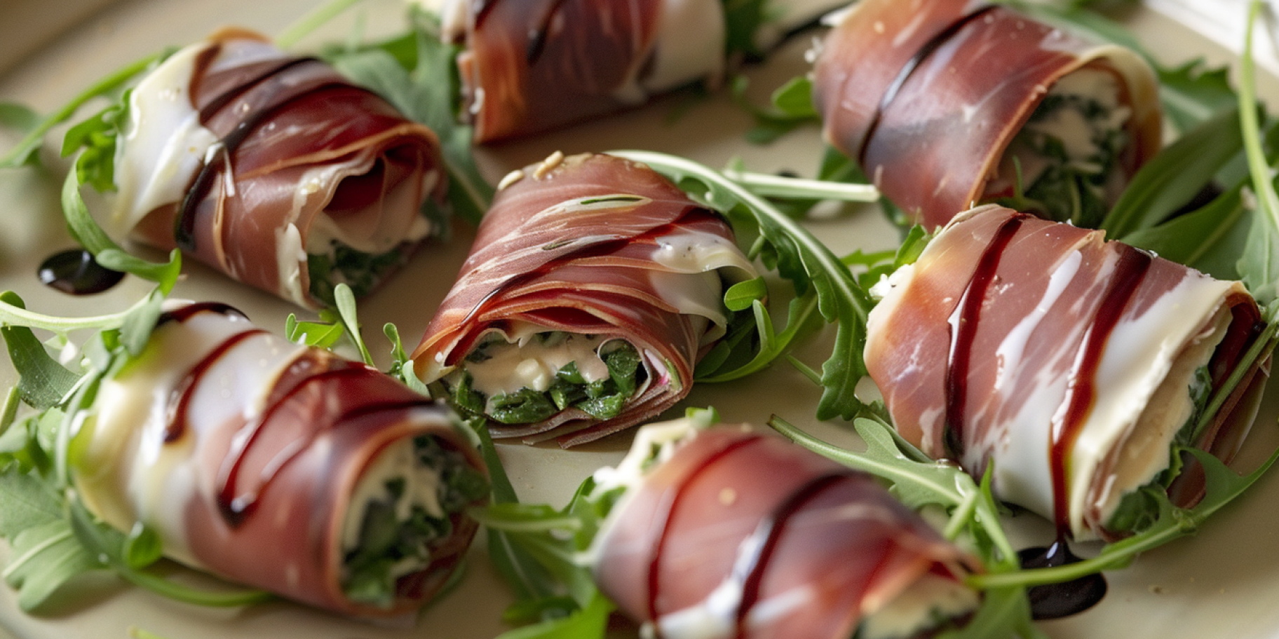 Роли з прошуто й сиру