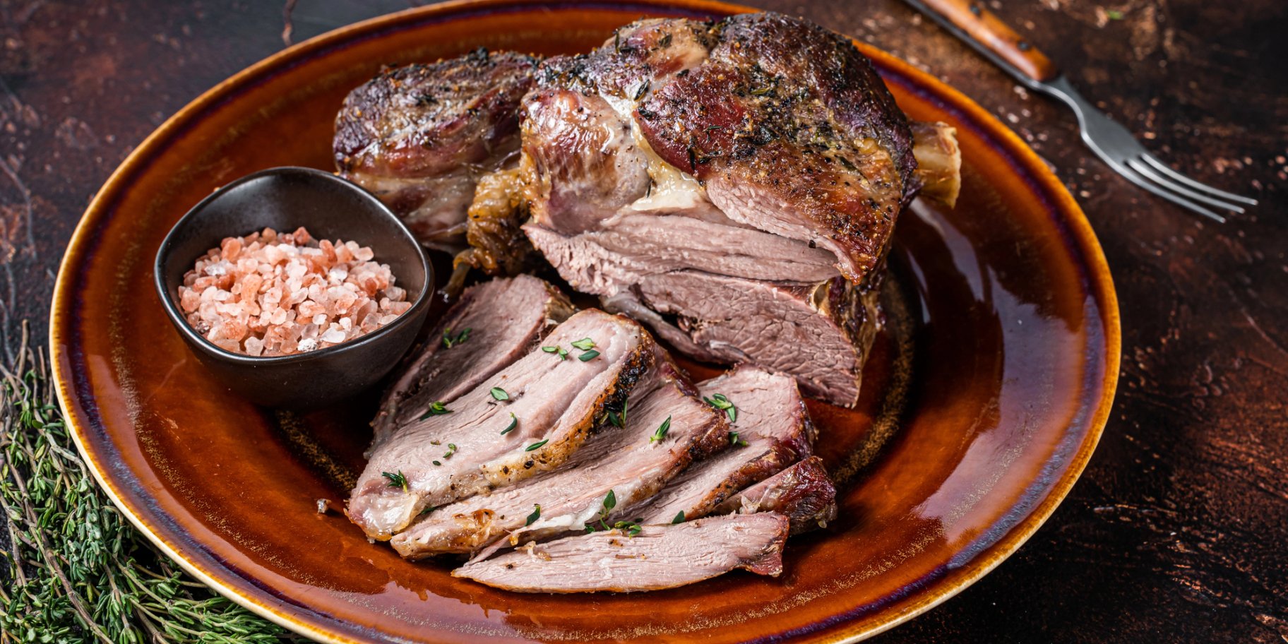 Запечена баранина з гарбузом