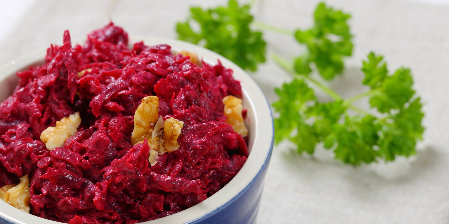 Теплий салат з буряка