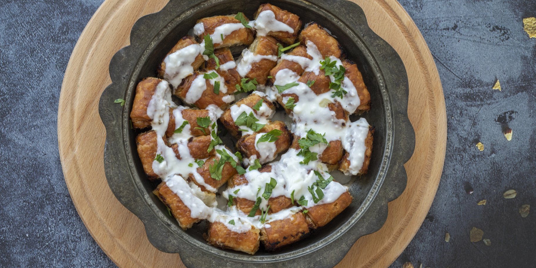 Запечені балканські вареники