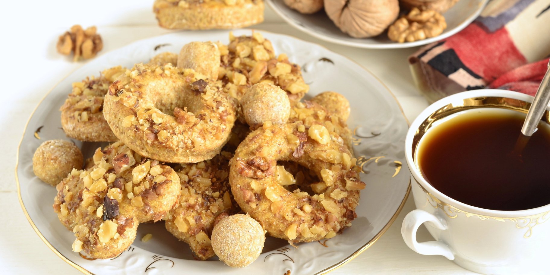 Кукурудзяне печиво з горіхами