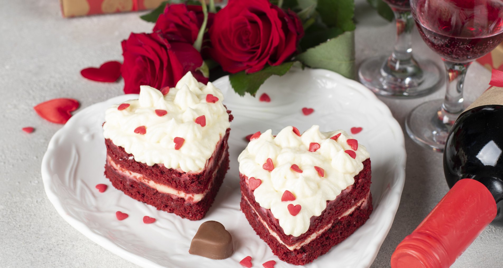 Тортики на День святого Валентина