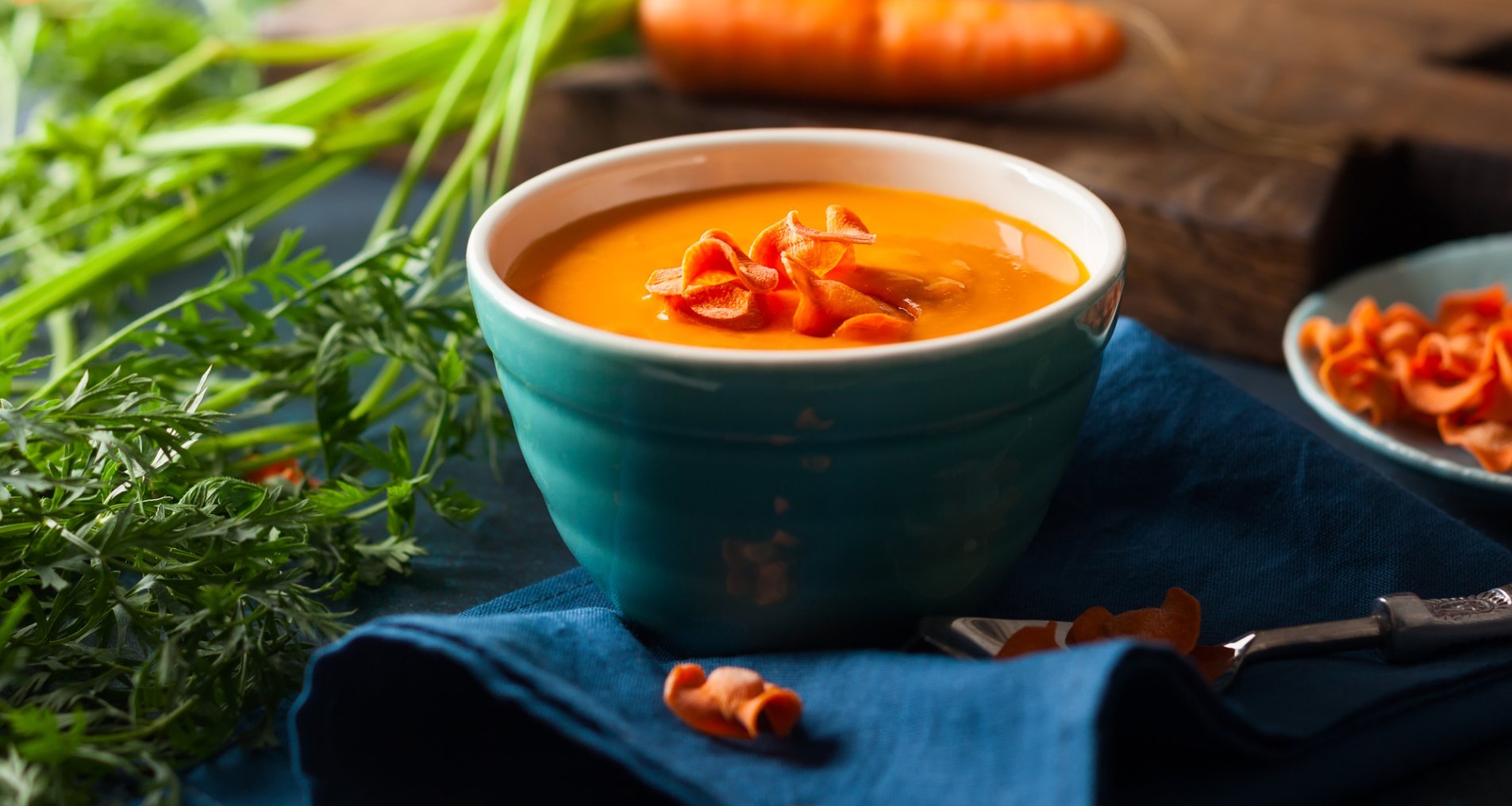 морквяний суп пюре
