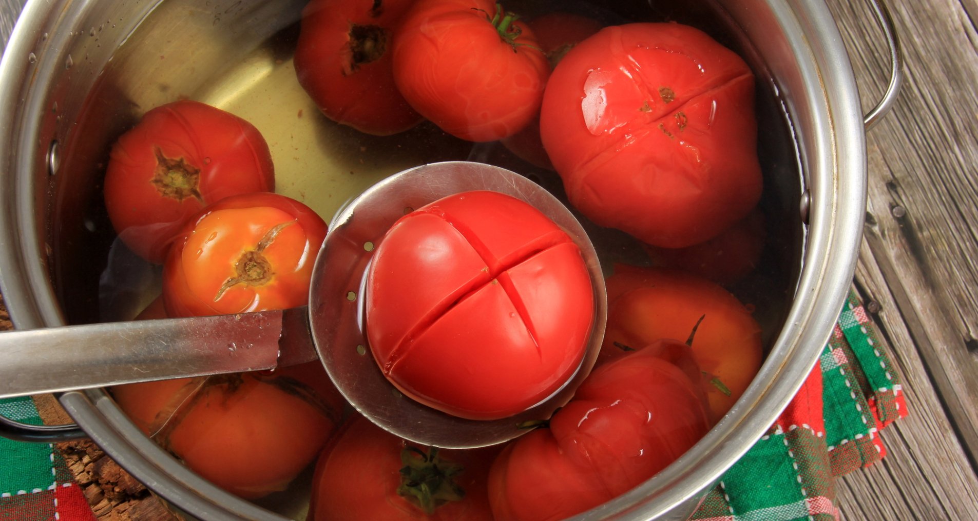 Бланшовані помідори
