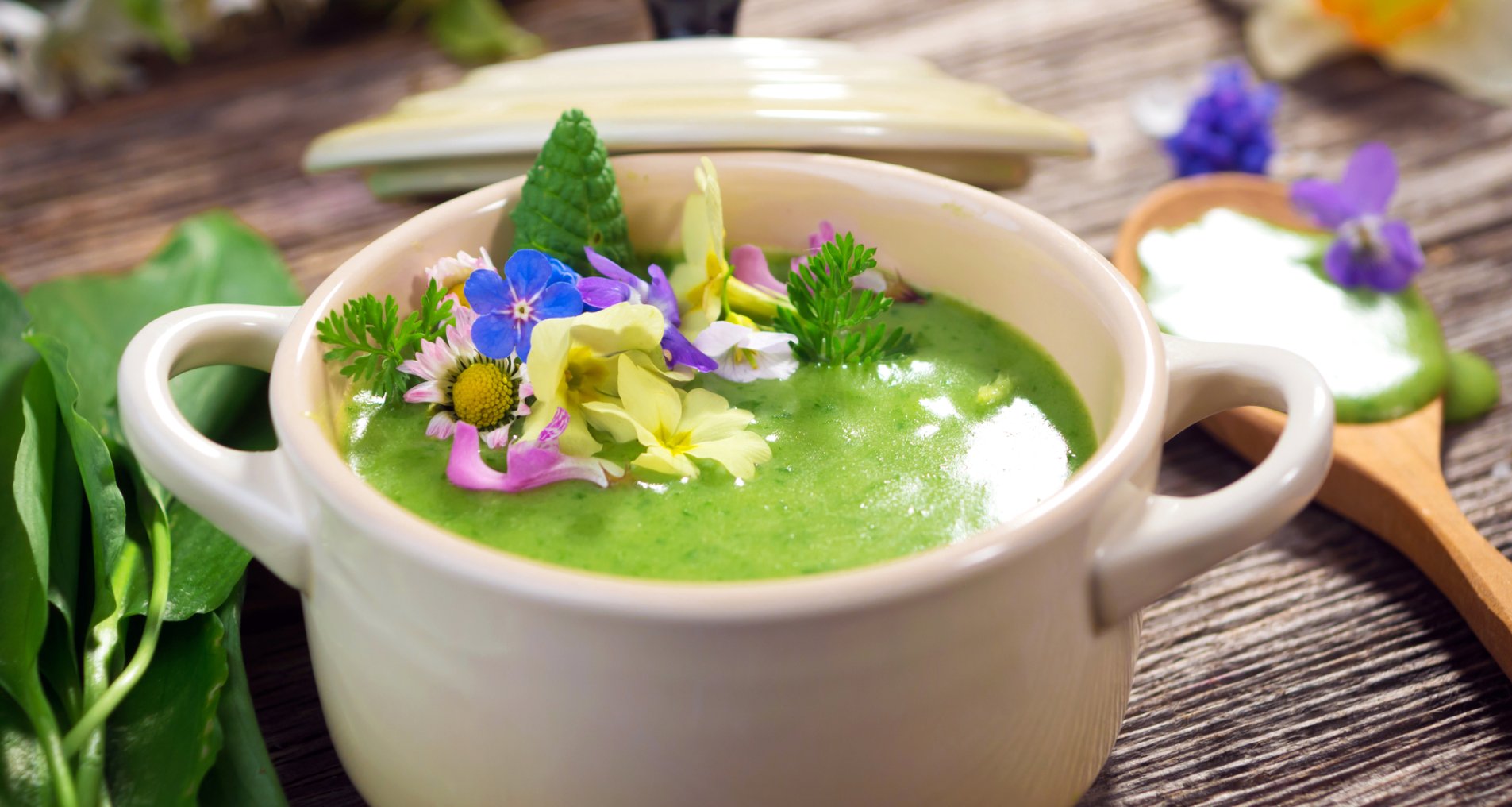 зелений крем-суп