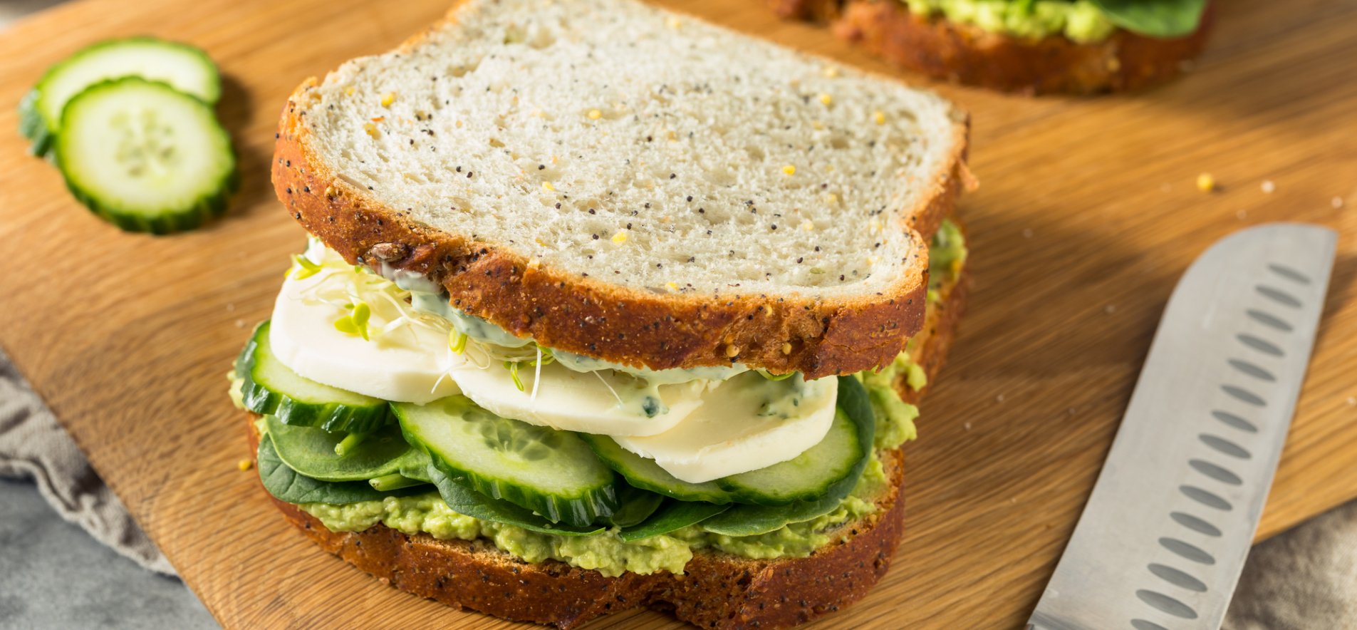 Американский сэндвич "Зеленая богиня"
