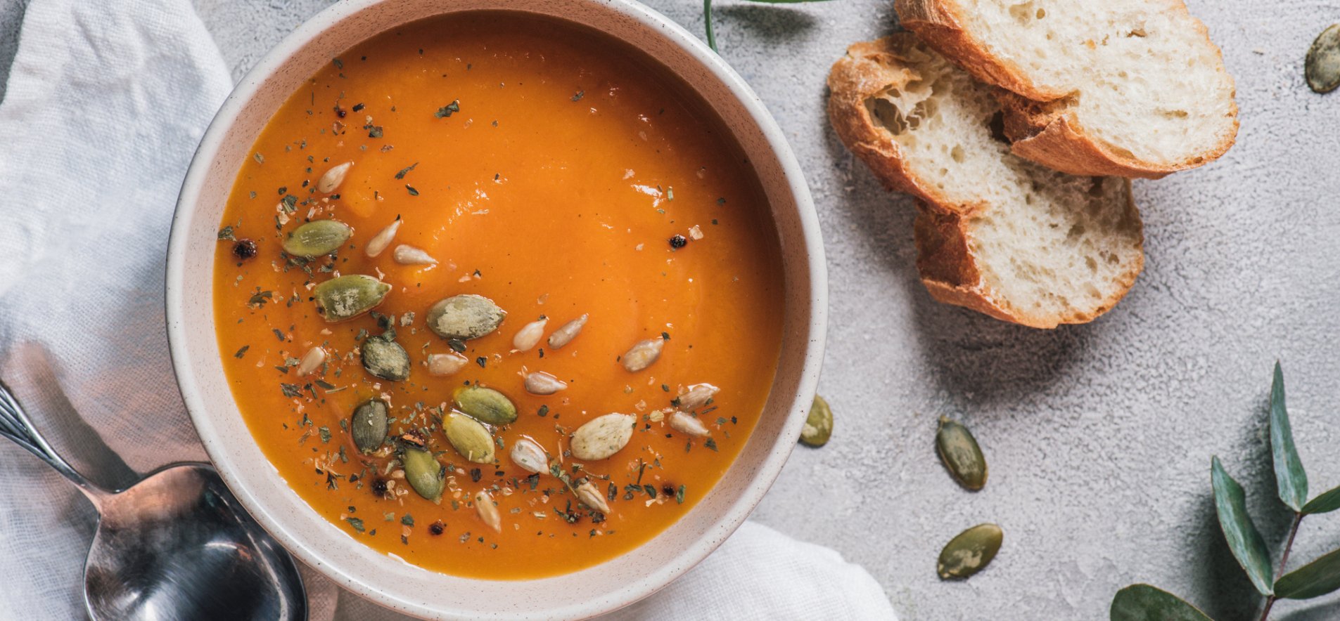 Суп из тыквы и имбиря: рецепт