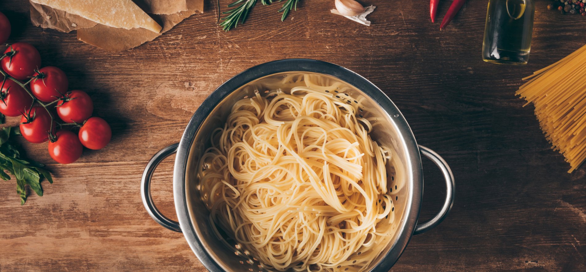 Cпагетти с сыром