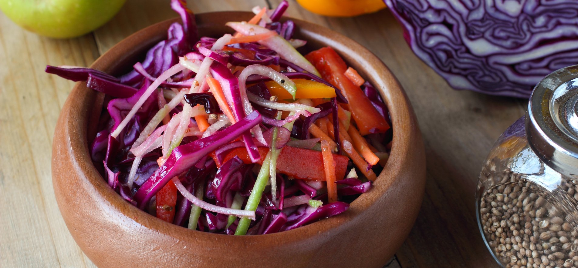 Витаминный салат из капусты и моркови рецепт с фото