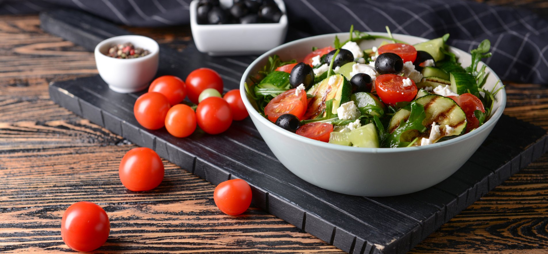 Греческий салат по-домашнему
