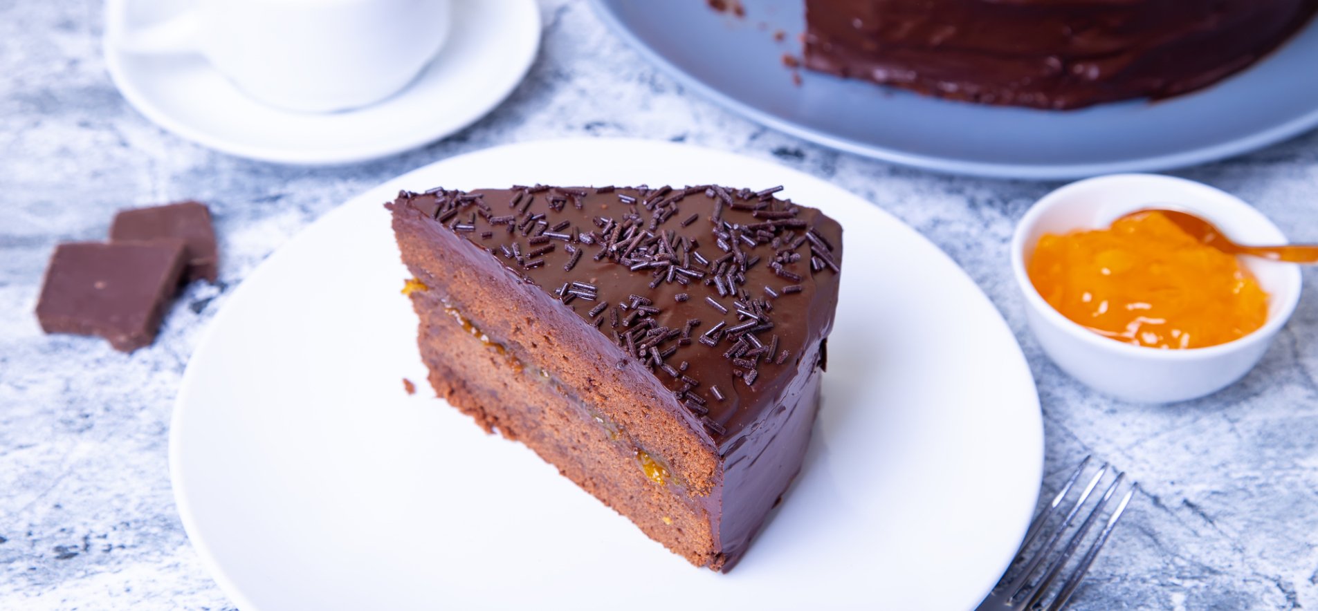 Шоколадный торт «Захер» классический