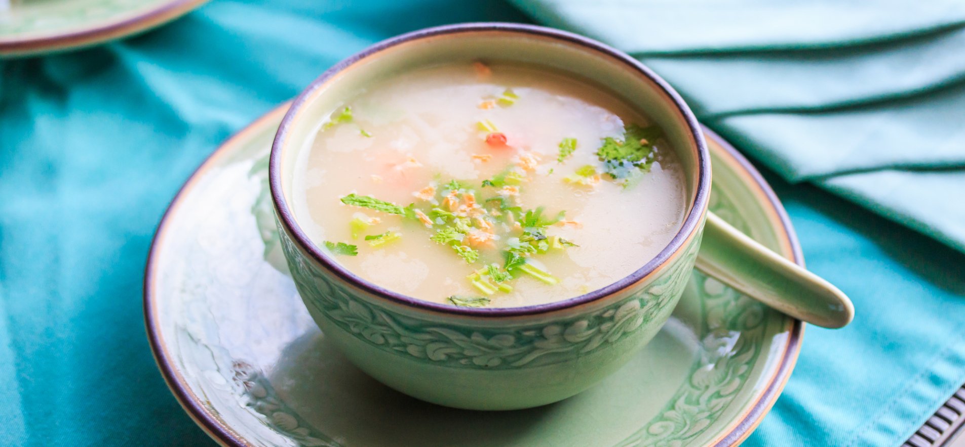 рисовий суп з креветками