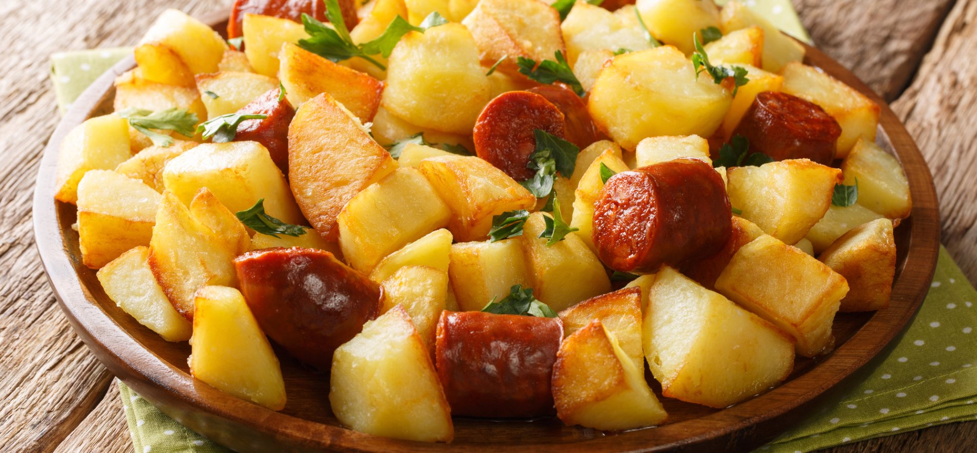 Картофельная колбаса, запеченная в духовке – пошаговый рецепт