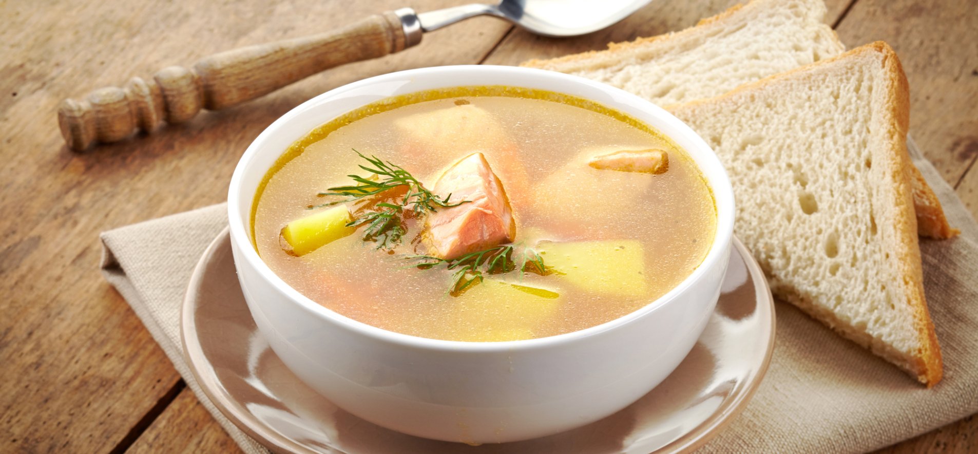 Рыбный суп с форелью: рецепт