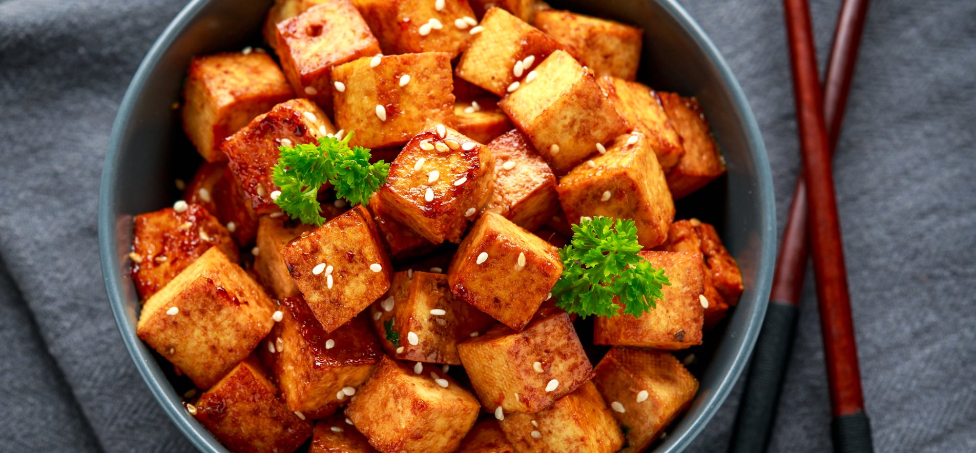 Пряный жареный тофу: рецепт