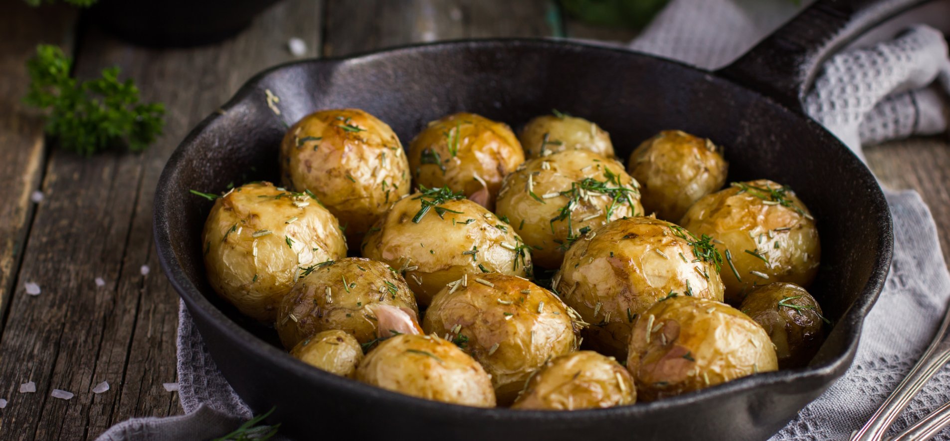Запеченный картофель – вегетарианский гарнир