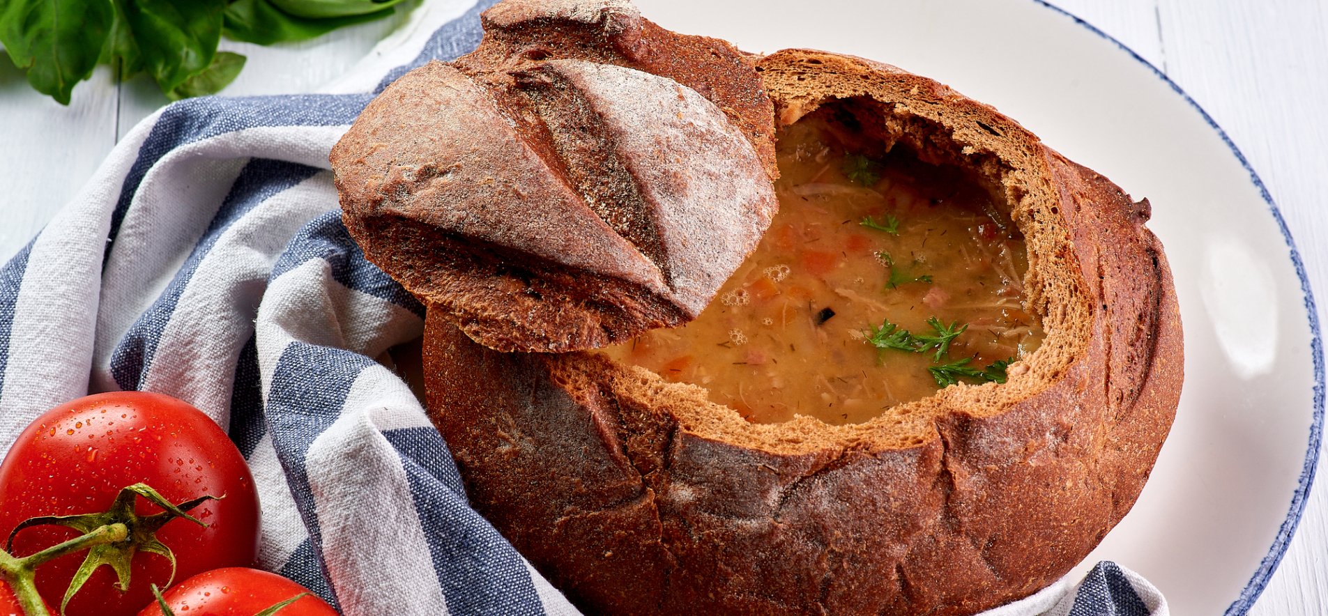 Чеснечка, чешский суп