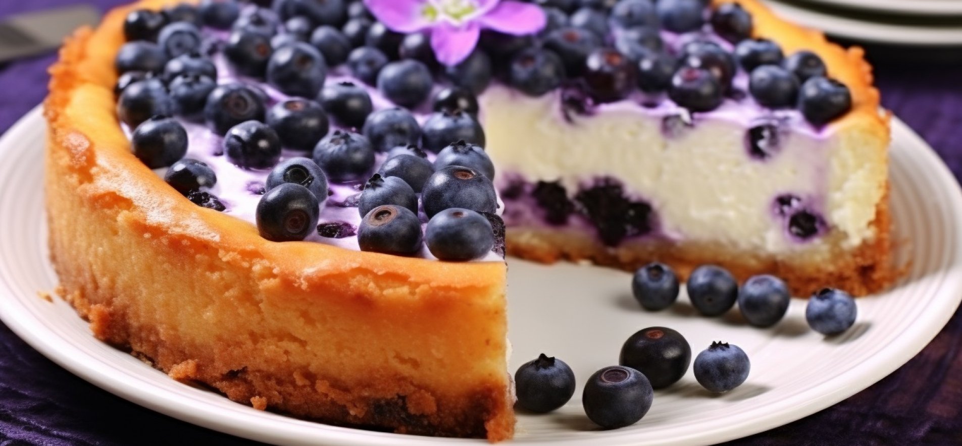 Пирог с черникой и клюквой - Лакто-ово-вегетарианская Рецепты