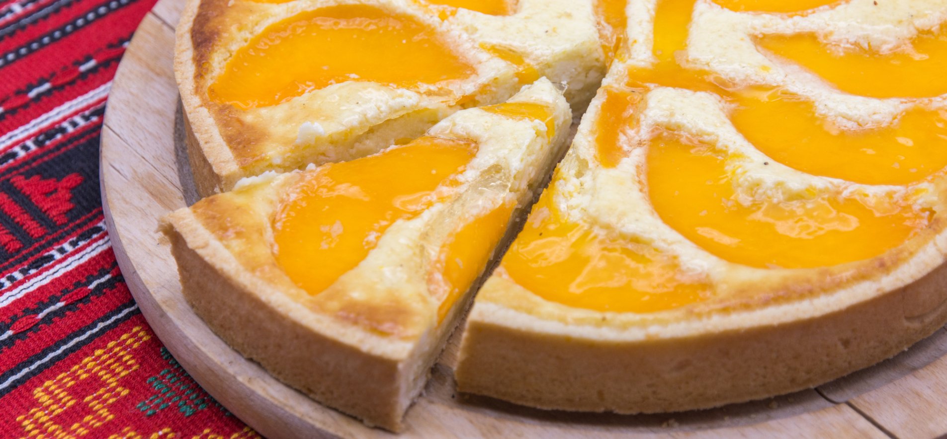 Кино-рецепты: Пирог с персиками