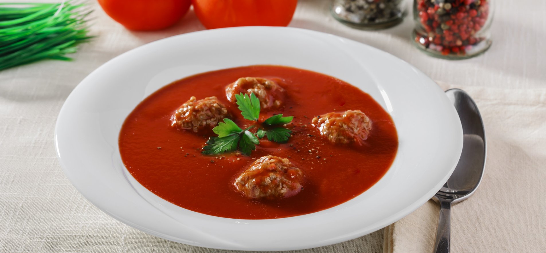Суп с фрикадельками и томатным соком | Philips