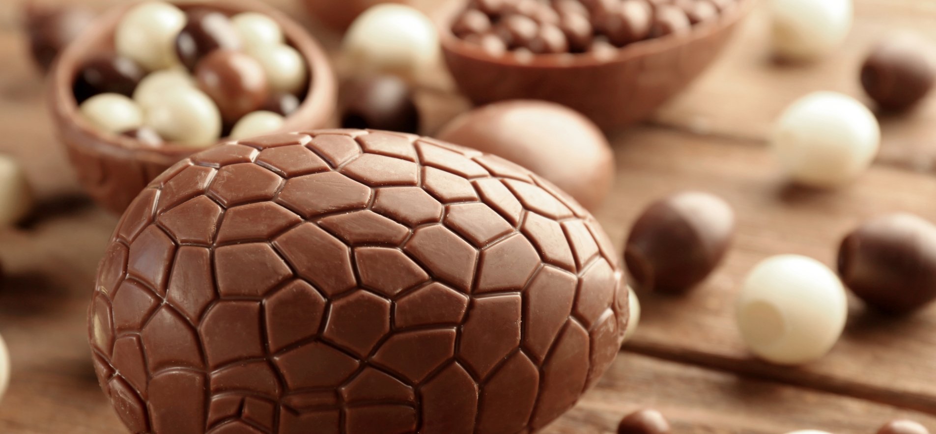Шоколадные яйца на Пасху-2022