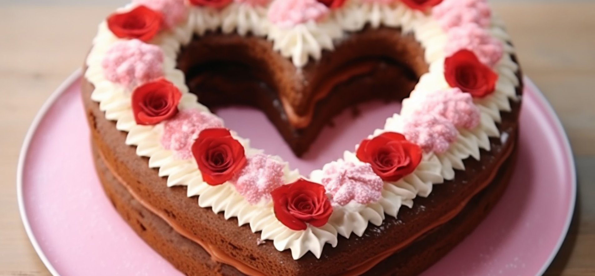 Торт «Серце» на День святого Валентина