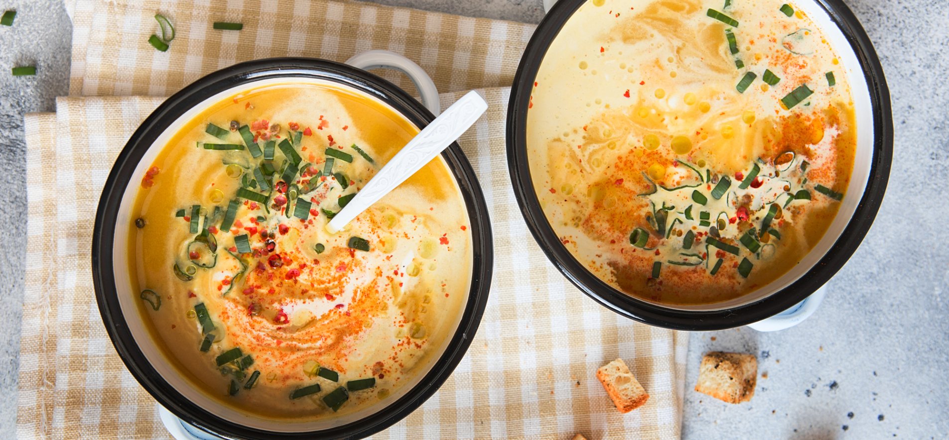 Крем-суп з моркви і цибулі
