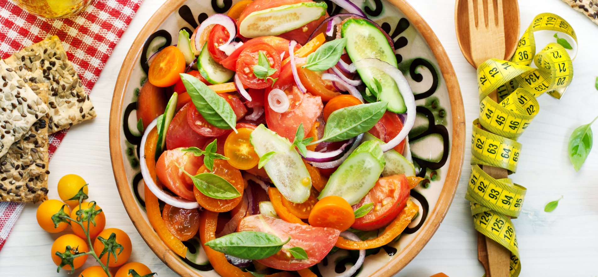 Простий овочевий салат