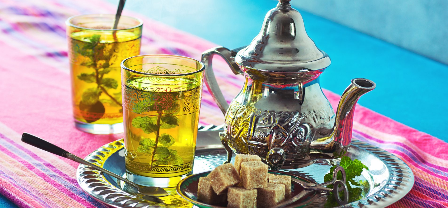 Марокканский мятный зеленый чай