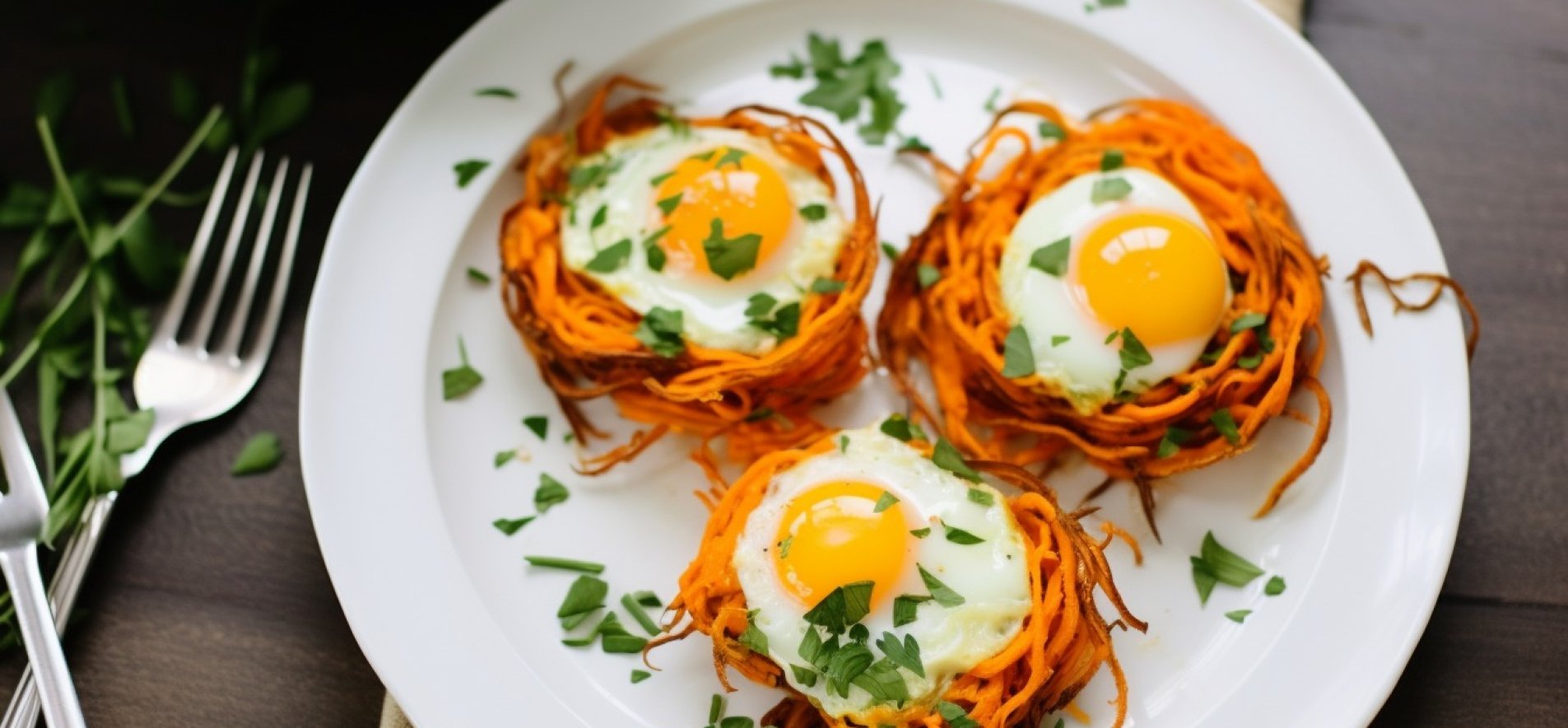 Овочеве гніздо з яйцем — простий сніданок з родзинкою