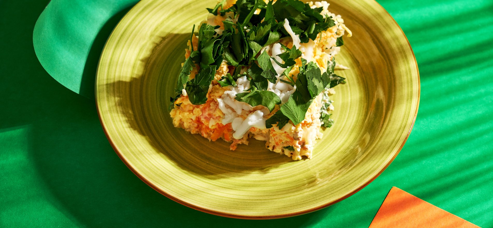 Рецепт: Салат с сардинами - и рисом