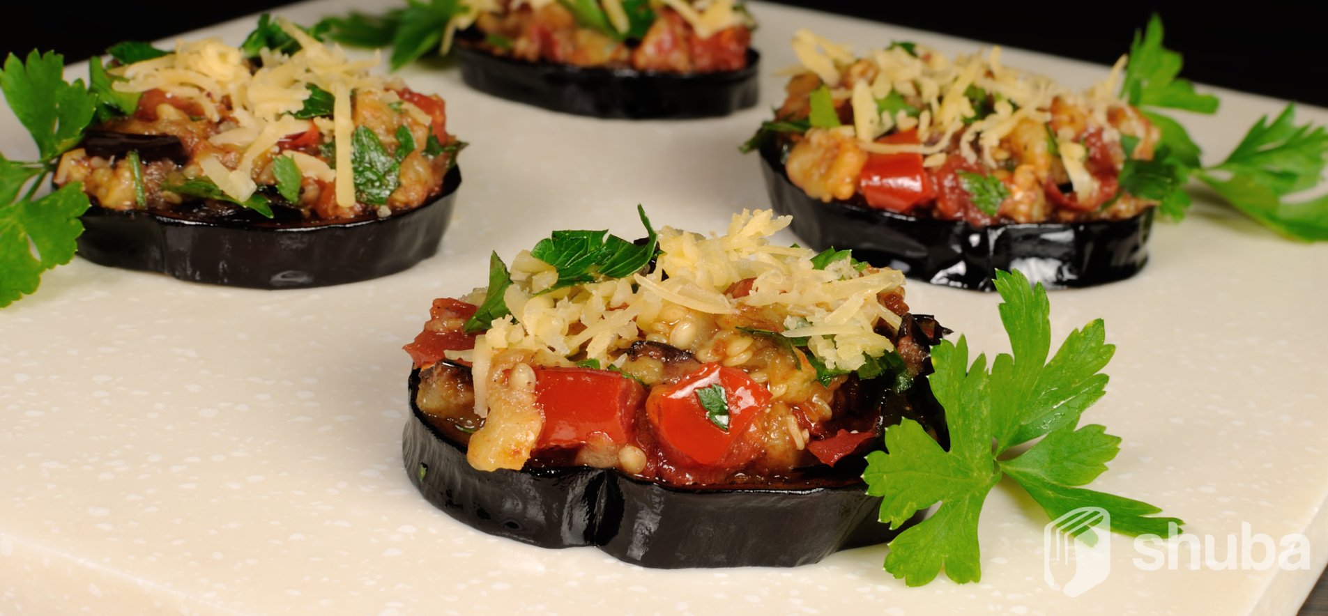 Закуска из баклажанов, помидоров и зелени - простой и вкусный рецепт с пошаговыми фото