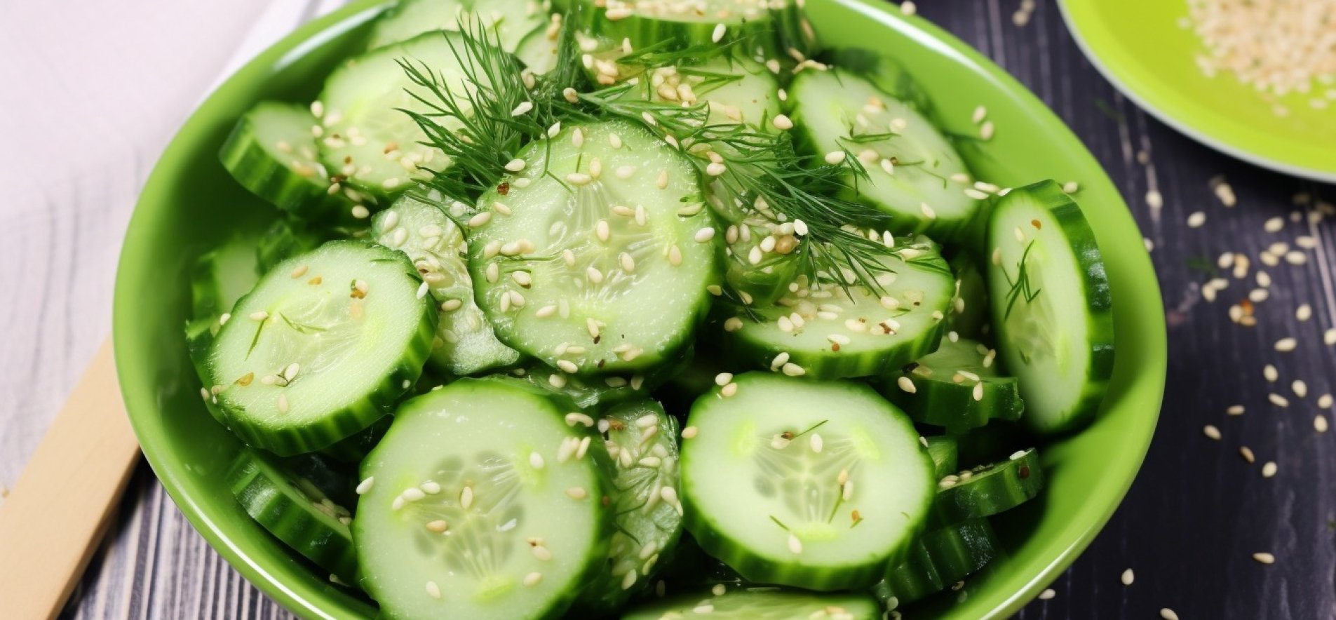 Суперпростий салат з огірками