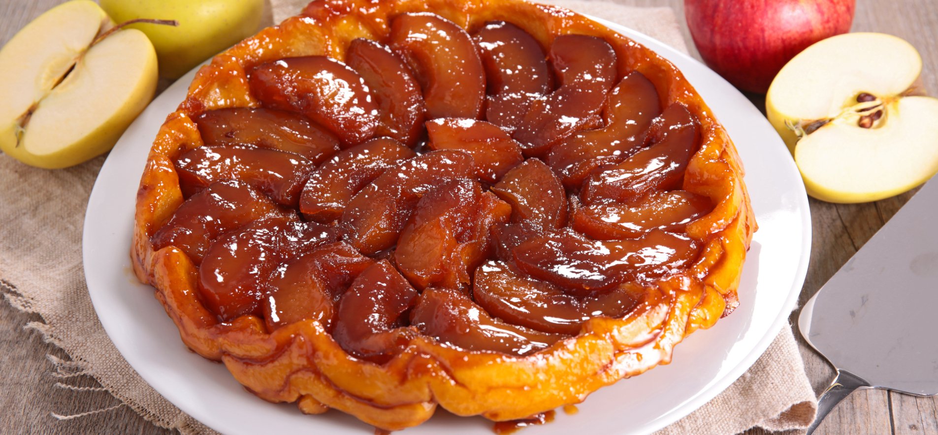 Французский яблочный тарт Татен — рецепт с фото и видео
