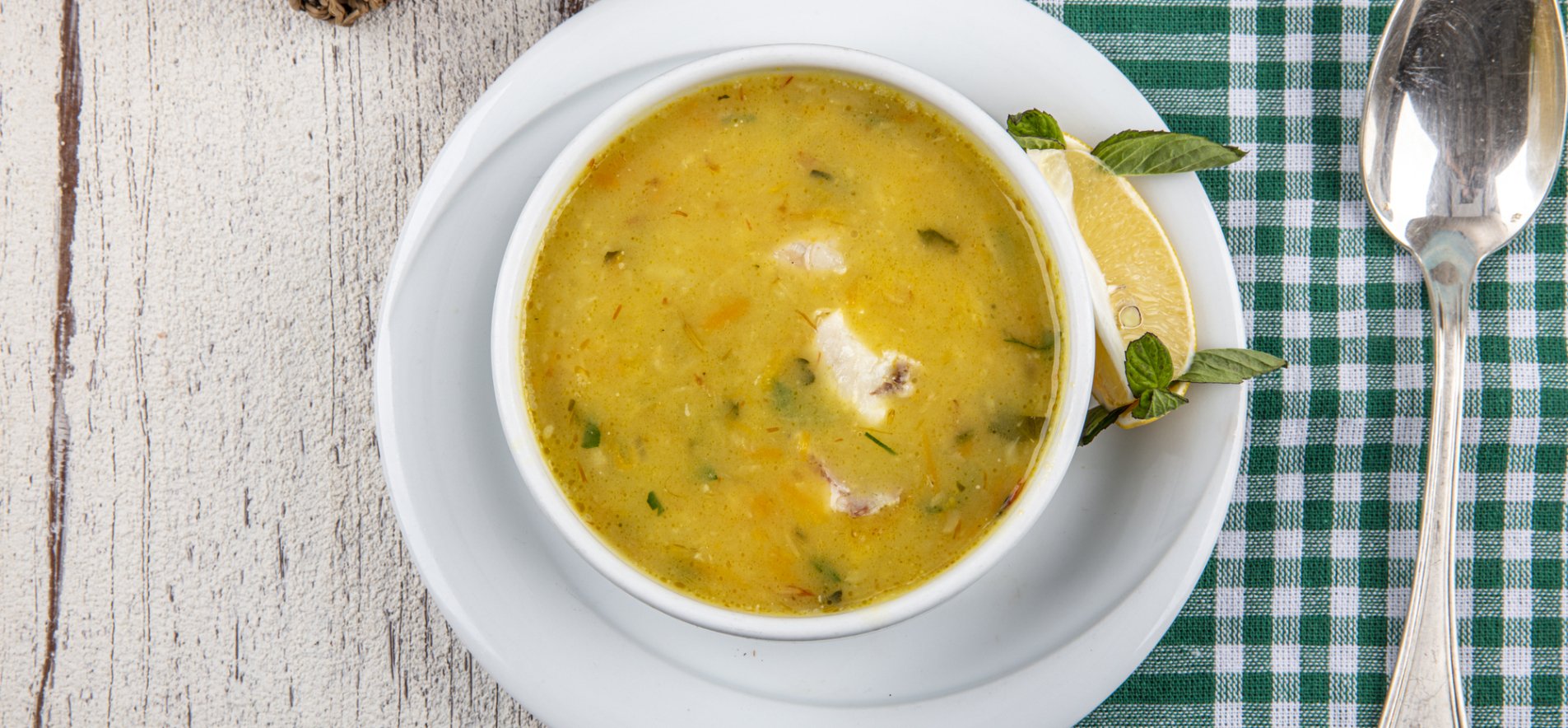 Ингредиенты для крем-супа с лососем: