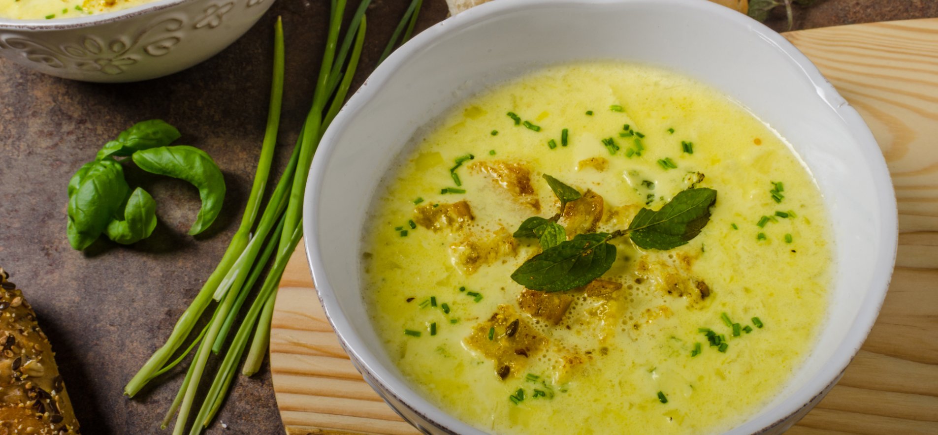 куриный суп с плавленым сыром