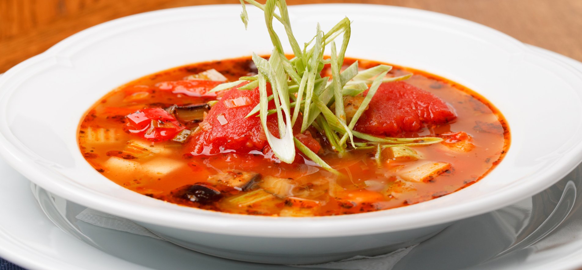 Рыбный суп с томатами