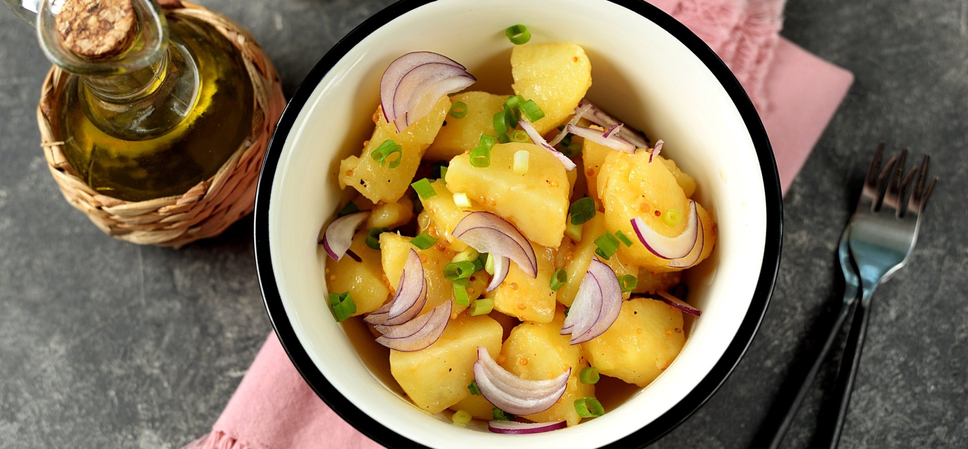 Картошка с грецкими орехами — рецепт