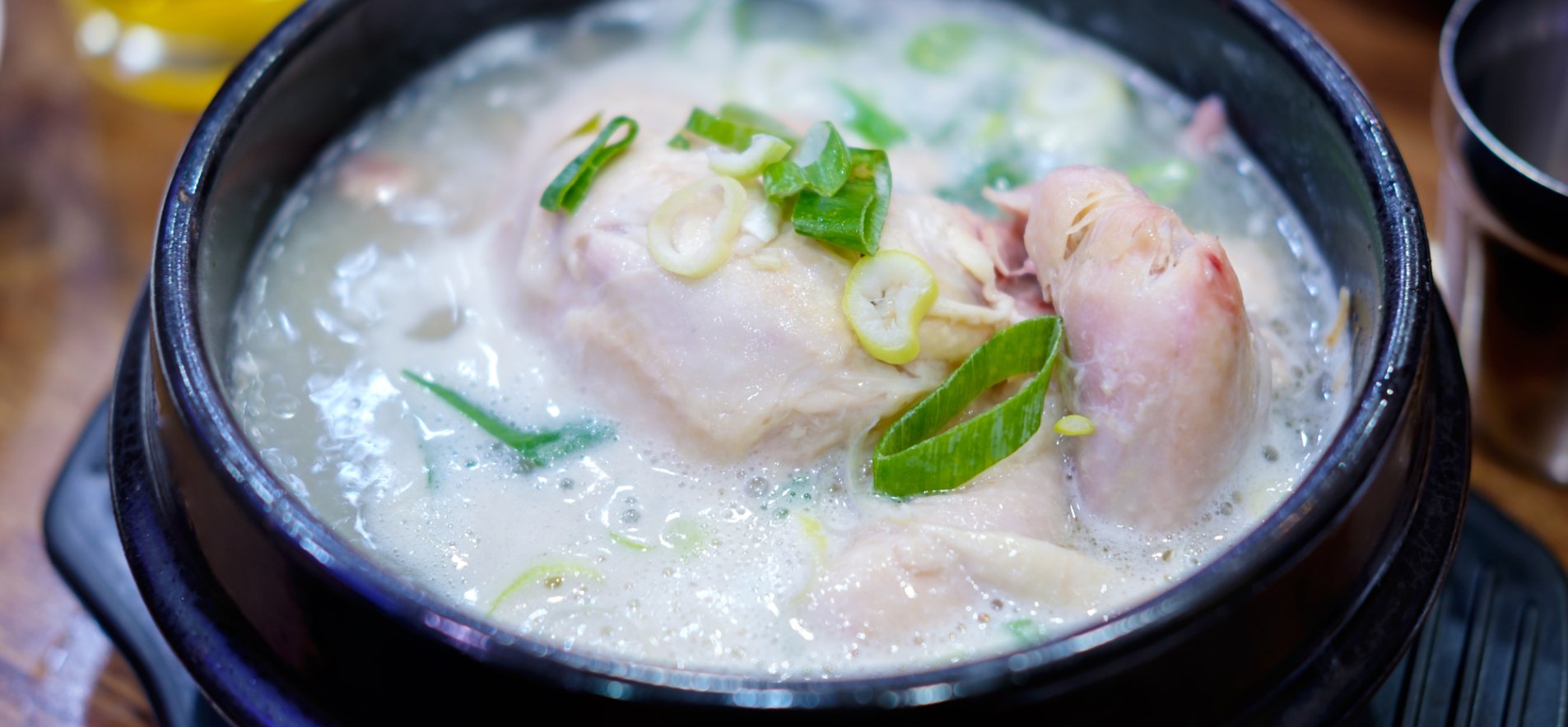 Куриный суп с женьшенем самгетхан
