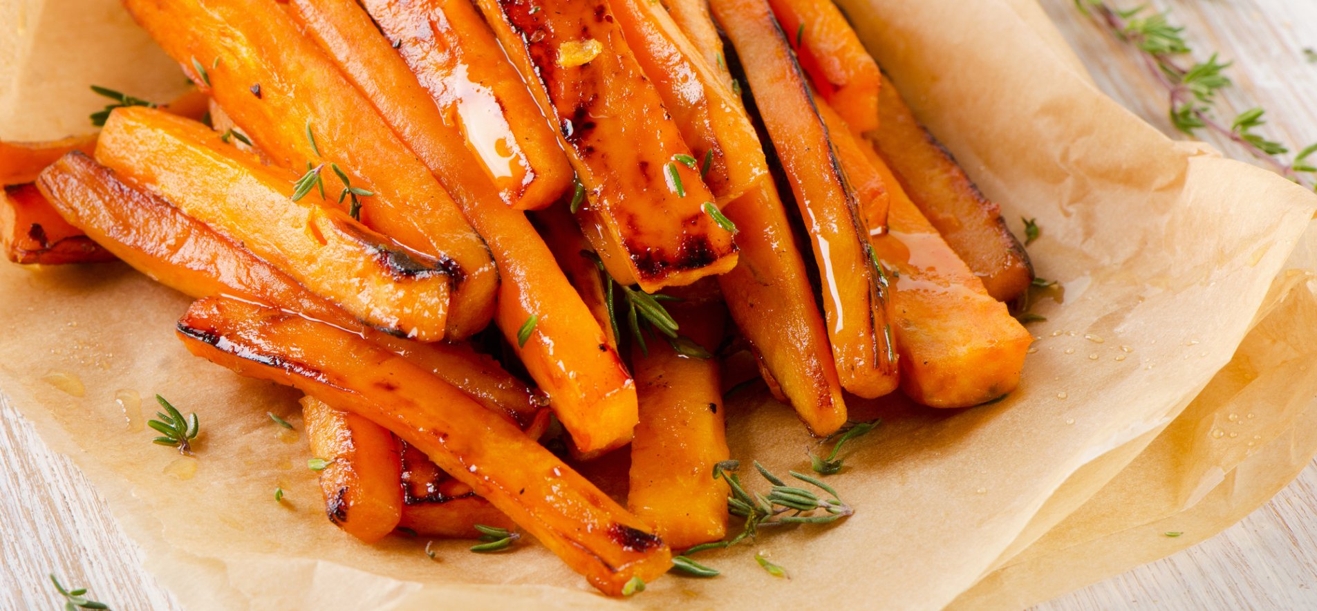 Запечена морква зі спеціями