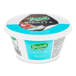 Сир Ghidetti Рикота 11% з коров'ячого молока, 250г