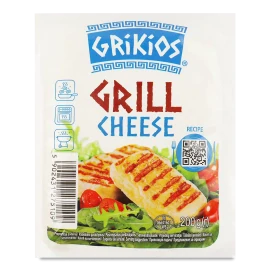 Сир для грилю Grikios з коров'ячого молока 43%, 200г