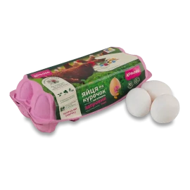 Яйця курячі Кльово С1, 10шт