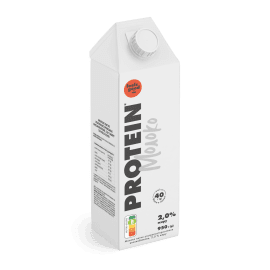 Молоко ультрапастеризоване Feels good Protein 2%, 950г